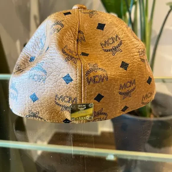 MCM Visetos Monogram Canvas Cap SZM